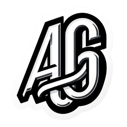 Antoine Green Logo, initials AG